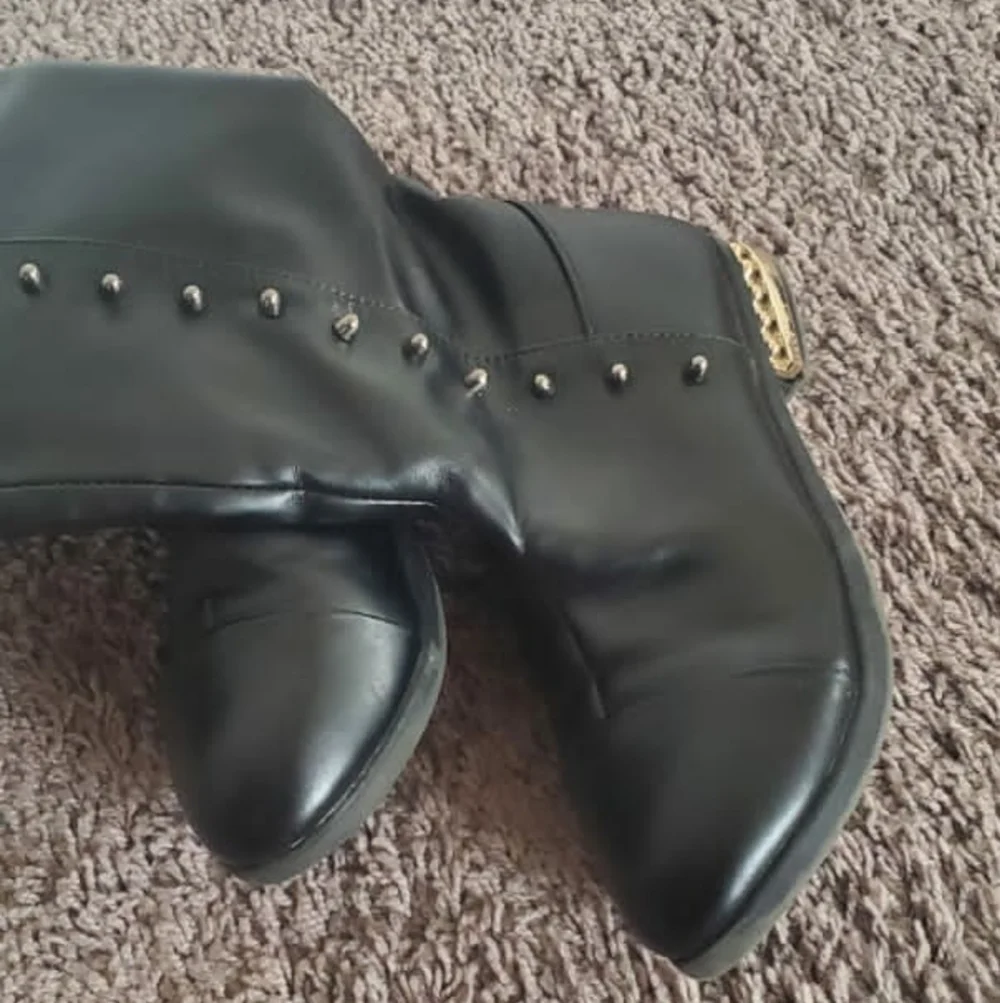 Fashion Side Zipper Knee High Riding Boots Sz 5.5 Winter Boot🌴✌️